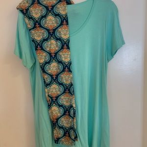 LuLaRoe Classic T and leggings